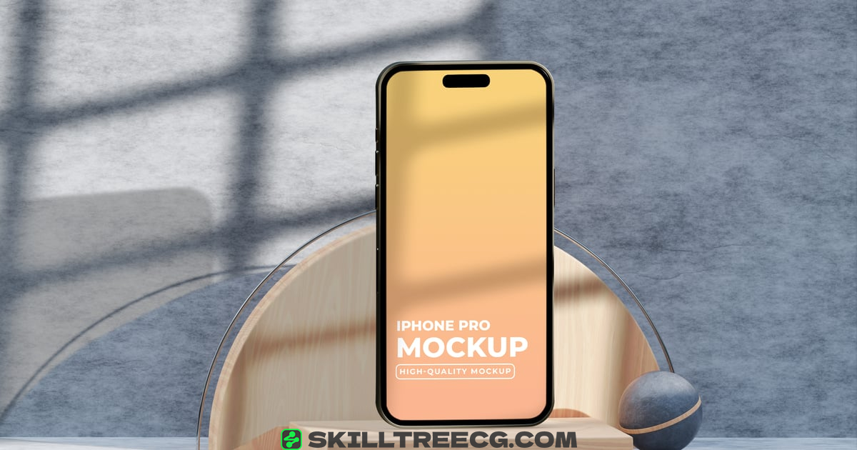 iPhone 14 Pro Mockup（383830）-技能树